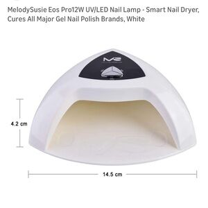 MelodySusie UV/LED Nail Lamp White